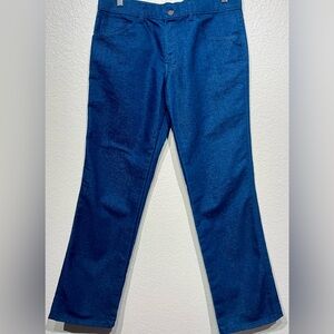 Vintage River Street Blue Denim Jeans - Straight Leg - Size 33 (Men’s)